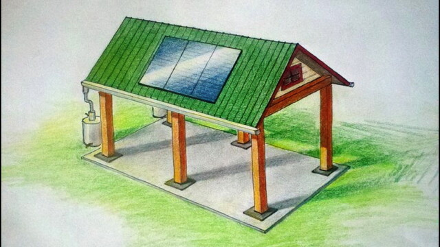 Submitted by the Phoenix Garden group, one of the Neighborhood Matching Fund applications will be for a pavilion in Phoenix Garden area on Forest Street, where neighbors can store energy from solar panels, store their gardening tools, dry crops, and have a gathering place for social events.