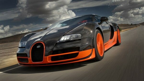The Bugatti Veyron gets 8 mpg in the city.