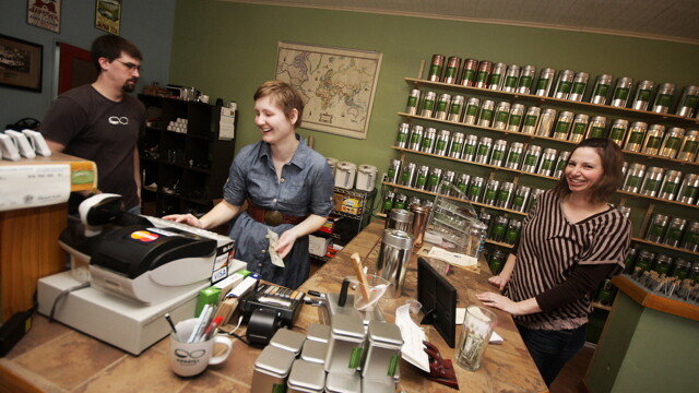 A ‘cash mob’ descended upon InfiniTea Teahouse in downtown Eau Claire on March 10, breaking the shop’s single-day sales record outside of December.