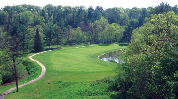 IT AIN’T EASY BEING GREEN. Hillcrest’s tree-lined fairways will soon be replaced by housing.
