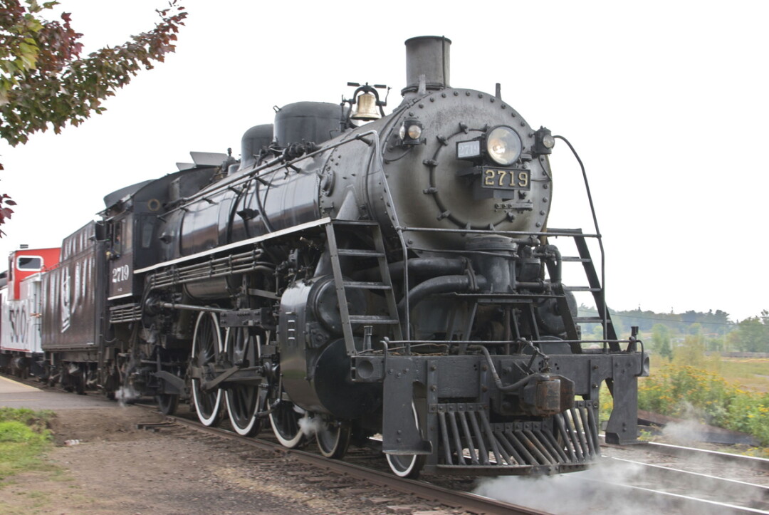 Soo Line 2719, a vintage steam locomotive once displayed at Carson Park, is now in a Duluth, Minn., museum.
