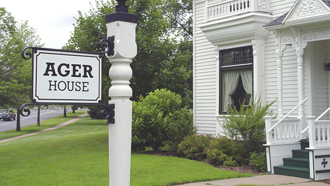 KEEP YOUR HOUSE IN ORDER. The Ager House at 514 W. Madison Street in Eau Claire –now a museum – was home to writer Waldemar Ager (right), an early 20th century journalist and novelist.