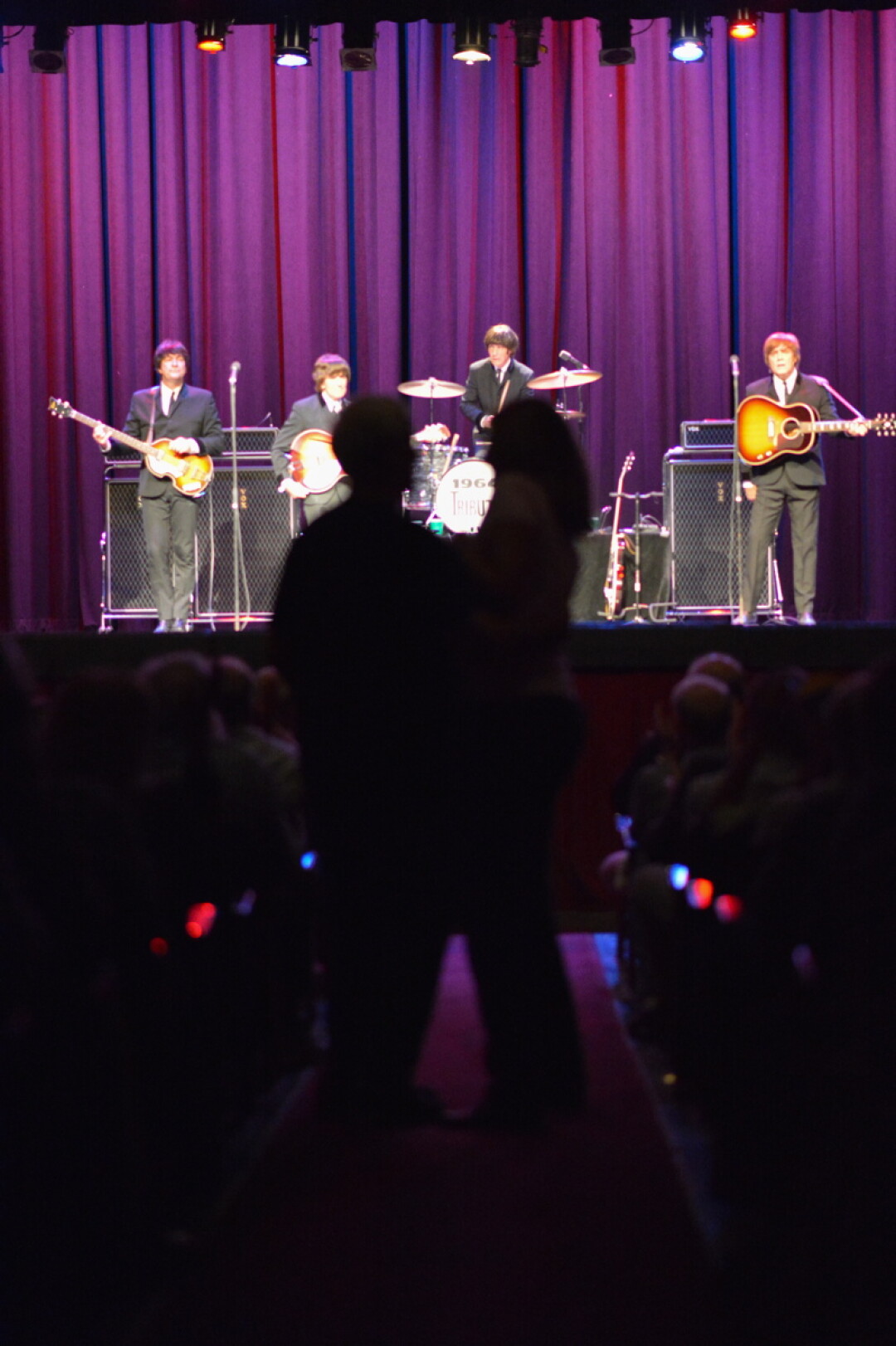 AISLE SEE YOU AT THE BEATLES CONCERT. Fans of the Fab Four were dancing in the aisles – literally – when 1964: The Tribute brought its uncanny cover show to a jam-packed State Theatre Sept. 17. 