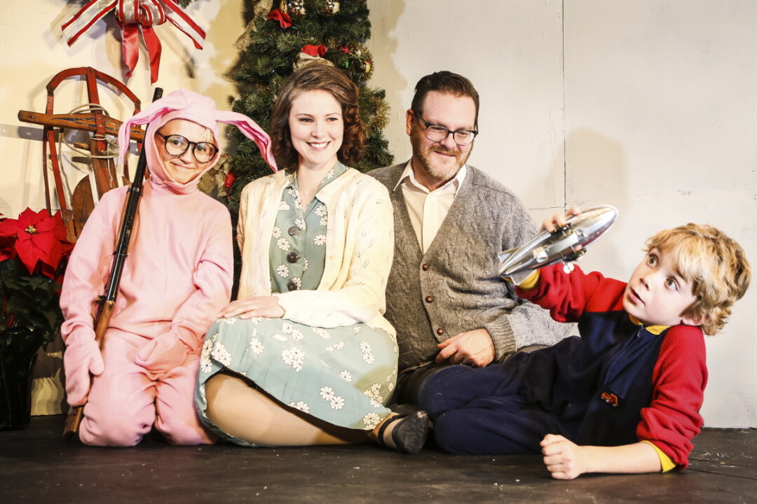 YOU’LL SHOOT YOUR EYE OUT, KID! Celebrate Christmas, Parker family style, with the Chippewa Valley Theatre Guild’s production of A Christmas Story in December.
