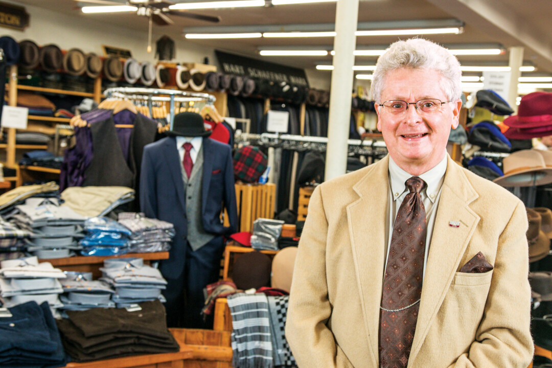 GET A SUIT THAT SUITS YOU. While big box clothiers are closing their doors, Muldoon’s Men’s Wear offers quality men’s clothes and a personal touch.