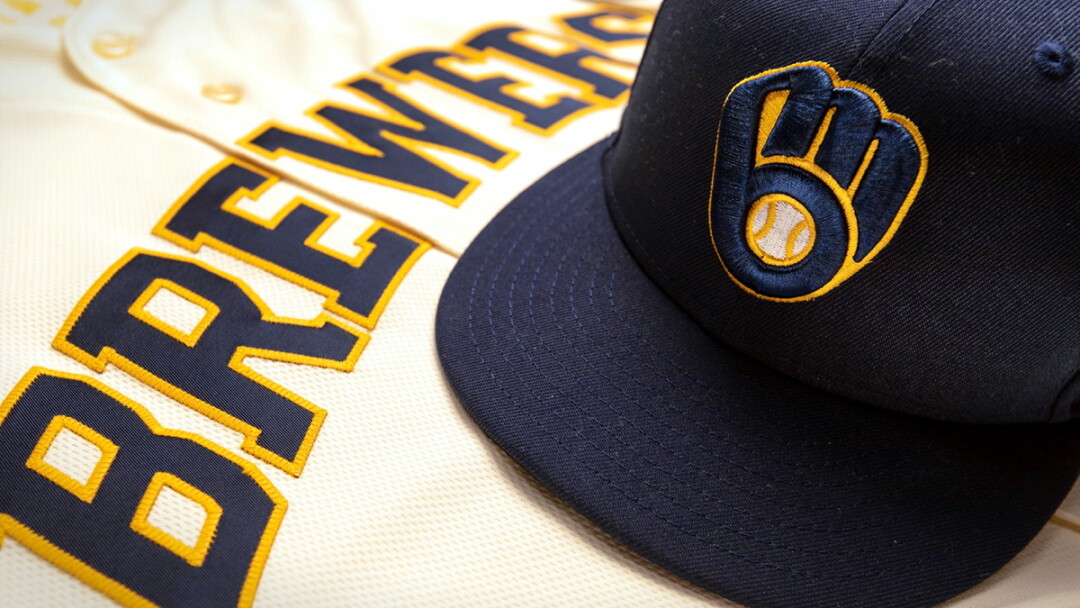UPDATED CLASSIC. For the team’s 50th anniversary, the Milwaukee Brewers recently unveiled new uniforms and logos, which hearken back to the “ball-in-glove” design used from the 1970s until the 1990s. Image: twitter.com/brewers