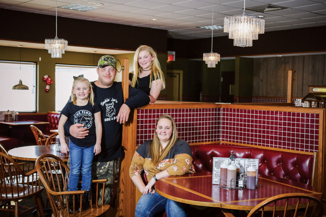 Alabama transplants April and Tony Nander moved their family to Menomonie in 2017, opening Smokin’ Joe’s BBQ & Grill (1705 Plaza Drive) last November. Neighbors encouraged the couple after a housewarming barbecue.