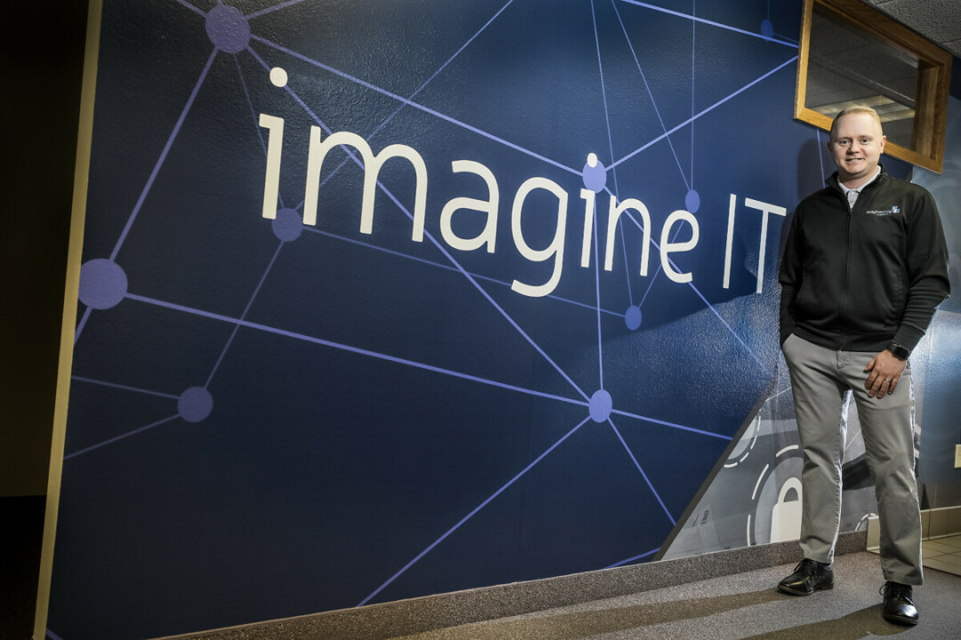 IMAGINEERING THE FUTURE. Josh Hanson, the new president and CEO of Imagineering and Hoops, plans to help local businesses make smart transitions in the new year.