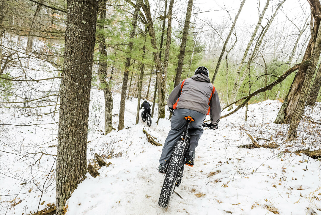 WINTER WHEELS. Wintry trails don't stop the cycling community – if anything, it's a chance to whip out new gear. SHIFT Cyclery is making sure winter rides are plentiful too thanks to its new Fat Biking group.