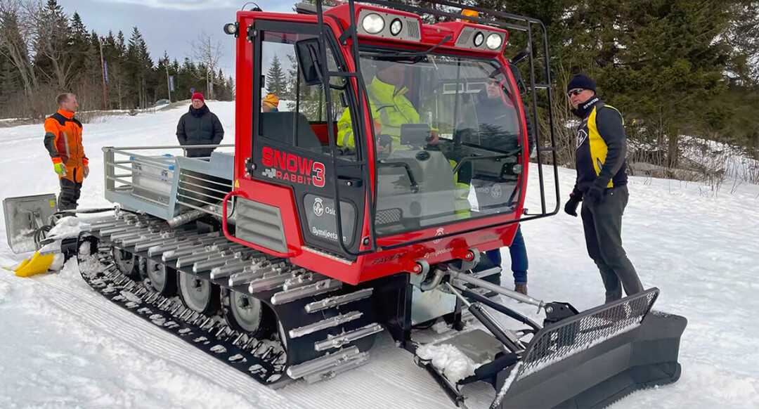 RUN, RABBIT, RUN. Aiming to replace Eau Claire County’s broken-down 30-year-old equipment, a machine like this Snow Rabbit 3 can operate much more effeciently and effectively throughout the winter, handling more kinds of weather and keeping trails in top shape across the county while saving labor at the same time. (Submitted photo)