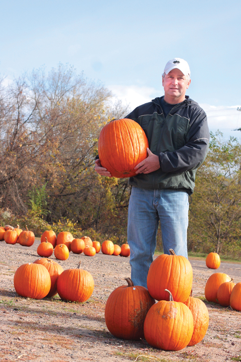 LOCAL PUMPKIN CZAR BRYAN Waughtal. Whether it’s evergreens or orange gourds, you’ve no doubt seen the “BRYAN’S” sign hanging over various lots around town, self-serve selling the iconic seasonal necessities. 