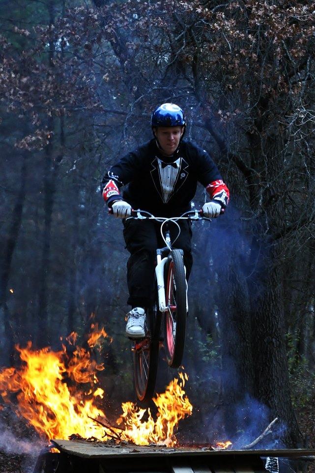 Ghettocross cyclist Nick Berry. (Photo: Johnson Photography, Elk Mound)