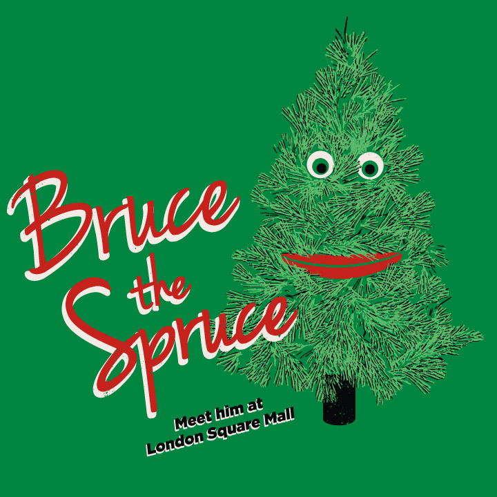 Never Bruce the Spruce