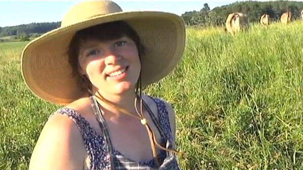 Inga Witscher, organic farmer and future TV host?