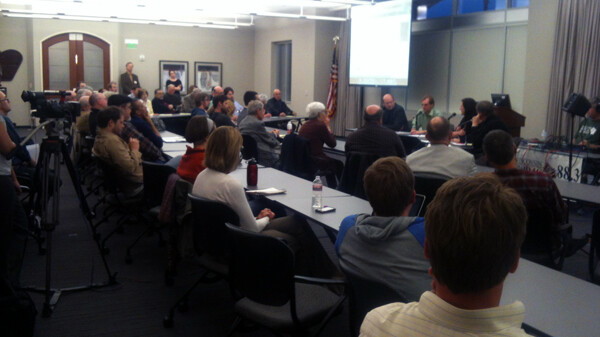 A full house at the RCU Headquarters for the Clear Vision Community Event Forum
