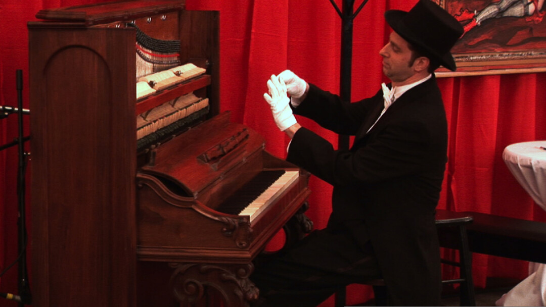 The Entertainers is a 90-minute documentary about six piano players competing at Peoria's World Championship Old-Time Piano Contest. Details below.