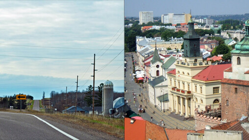 Lublin, Wisconsin and Lublin, Poland: peas in a pod.