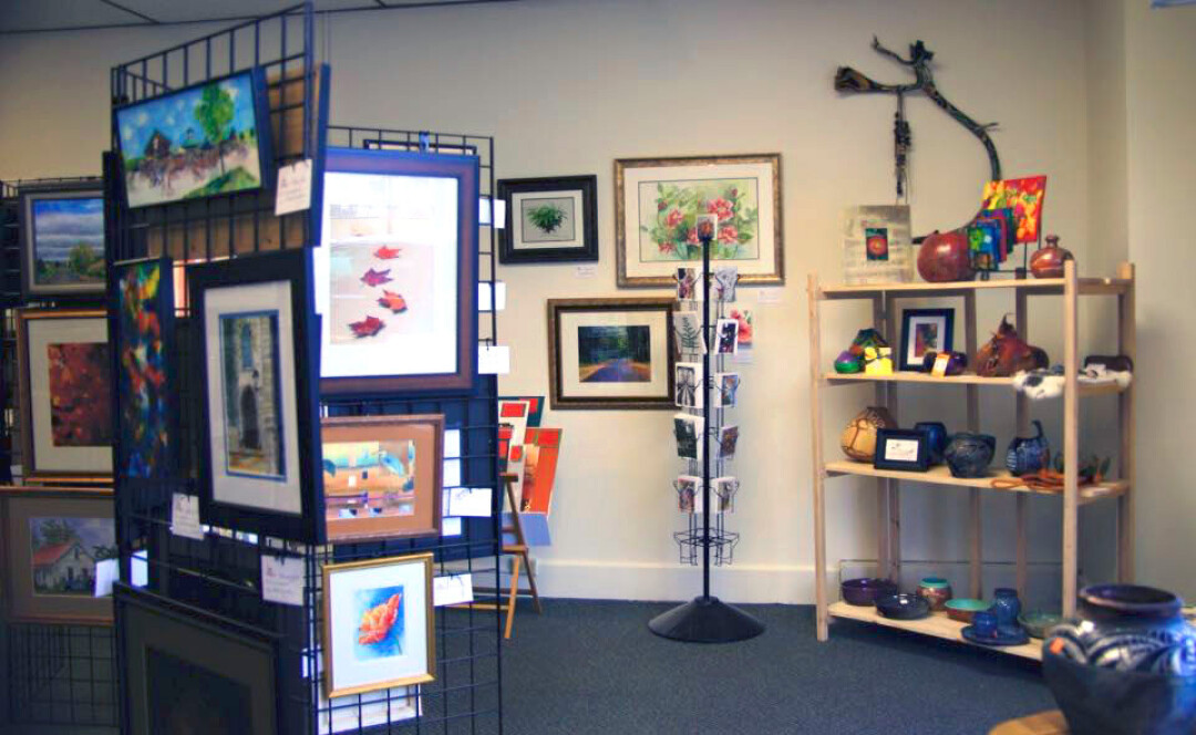 INSIDE IS ARTSIDE. The Valley Art Gallery Co-op in Chippewa Falls features work by 12 regional artists.
