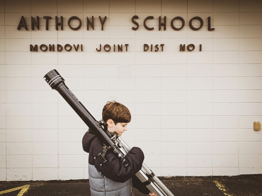 THINGS ARE LOOKING UP. The now-shuttered Anthony School outside Mondovi could be the home of a new charter school for children in grades six through 12. The school would utilize project-based learning.