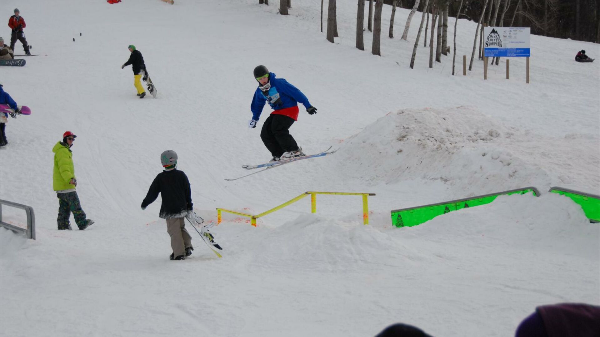 Menomonie Snowpark Devises WIntery Additions