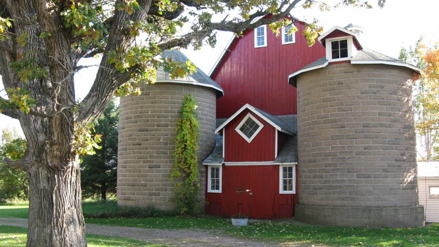 The barn.