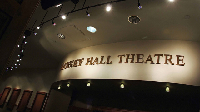 Harvey Hall’s makeover now has a state-of-the-art sound and light system, a computerized fly system for set pieces, and a new green room
