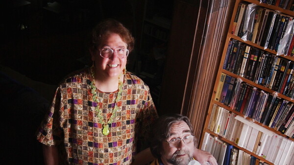 Local Tolkien experts Phil Kaveny (shown with his wife) and Jan Bogstad (not shown) have edited a collection of essays exploring the relationship between the Lord of the Rings books and Peter Jackson’s film adaptations.