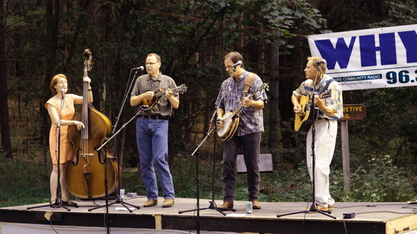 NOT ONE STRING WASTED! The East Hill Bluegrass Band will once again grace the stage at the annual WHYS Bluegrass Festival.