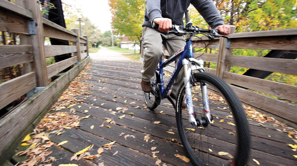 Whether you’re training for a bike-a-thon or just out for an easy ride, we’ve got plenty of great bike trails.