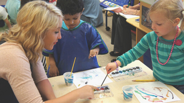 ST-ART-ING YOUNG. The AIM program strives to empower arts education for grades K through 3.