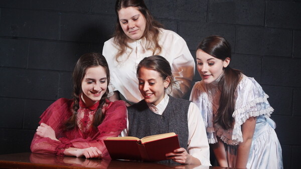 LOOK, GIRLS, THEY WROTE A BOOK ABOUT US! Like its famed novelistic inspiration, the 2005 Broadway musical version of Little Women tells the story of the March sisters coming of age during the Civil War era.