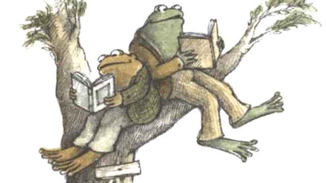 Frog & Toad, as they appear in the popular children’s books