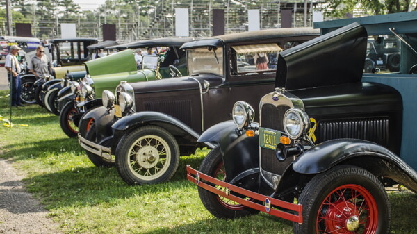 HOT RODS IN A ROW: The Indianhead Old Car Club’s annual car show in Chippewa Falls is a chance for car lovers in the community to come together.