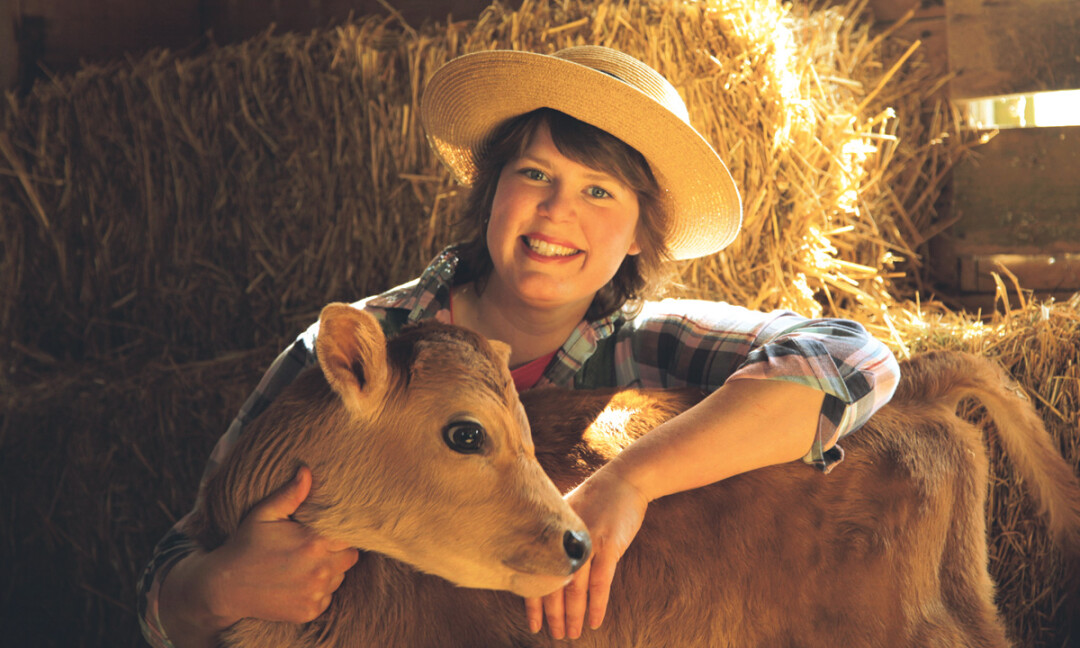 Around the Farm Table host and dairy farmer Inga Wits