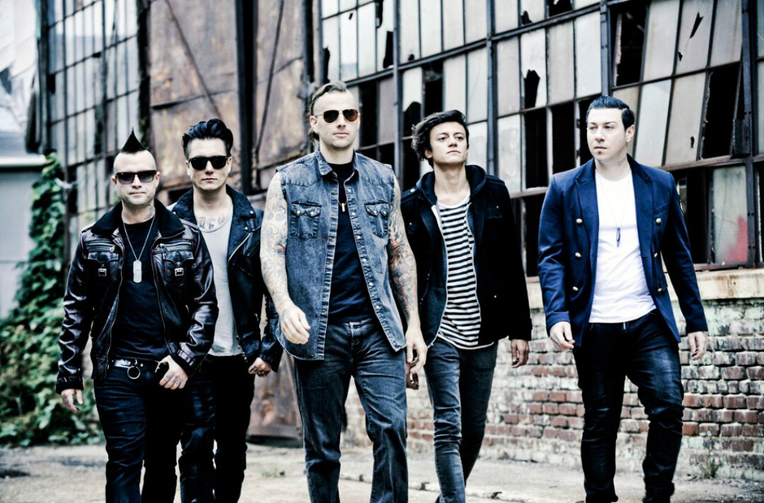 Avenged Sevenfold, probably on their way to avenge something.