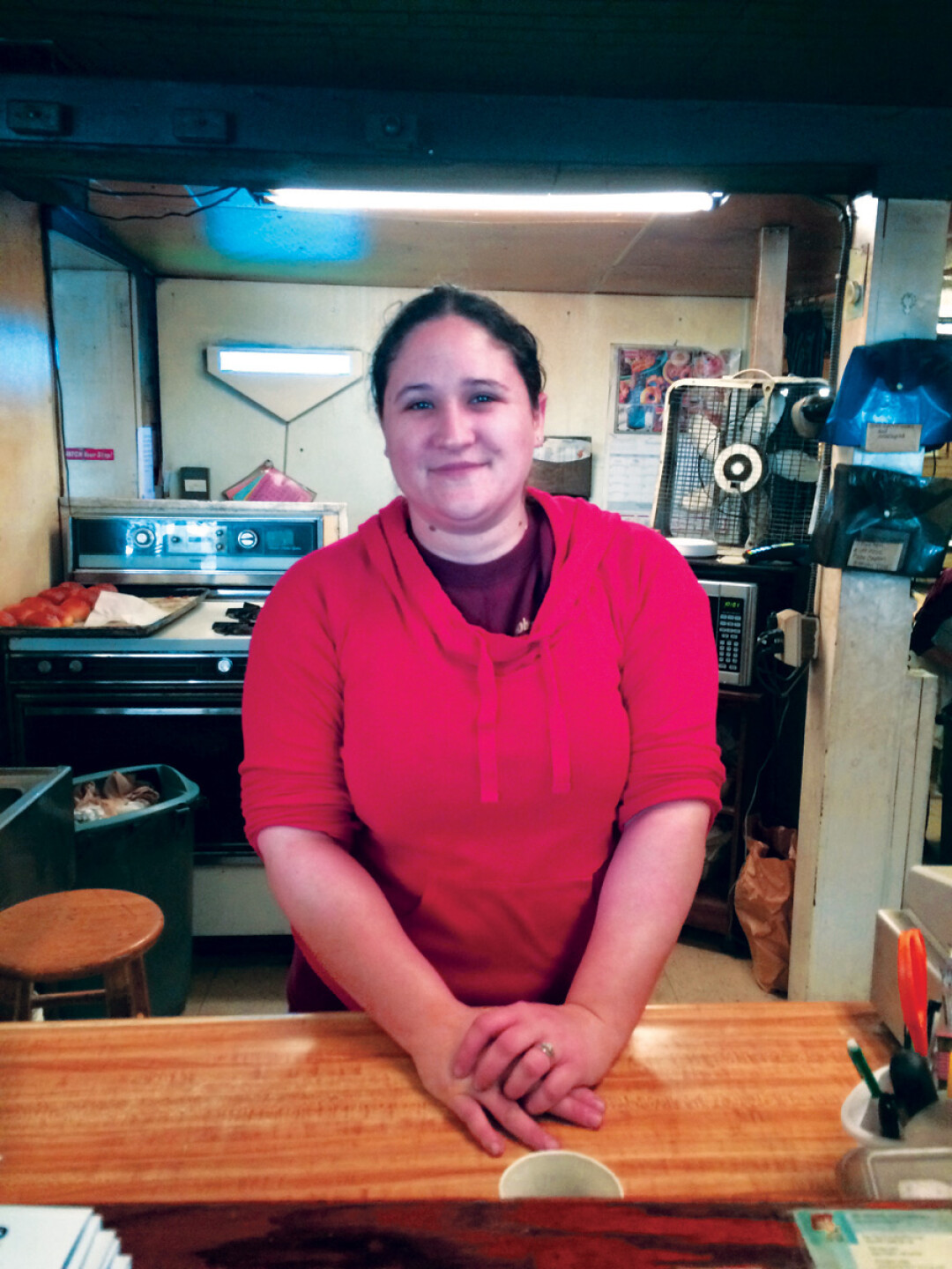 VIVA LA VIE BOHEME. Laura McNamara is the new manager of the Bohemian Ovens, an acclaimed bakery in Bloomer. A longtime employee, McNamara said she will do her best to maintain the traditional atmosphere.