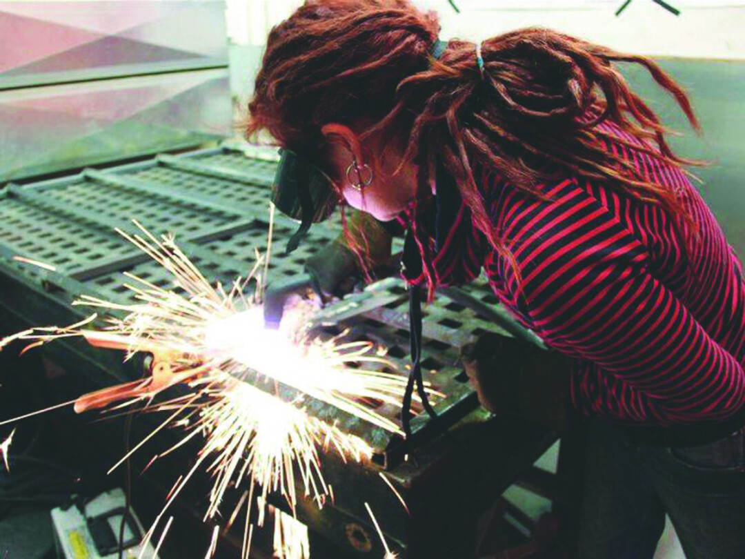 LET THE SPARKS FLY. Club MTC Makerspace in Chippewa Falls has everything any gearhead could ever need. They hope to nurture startups with heavy tools and knowhow.