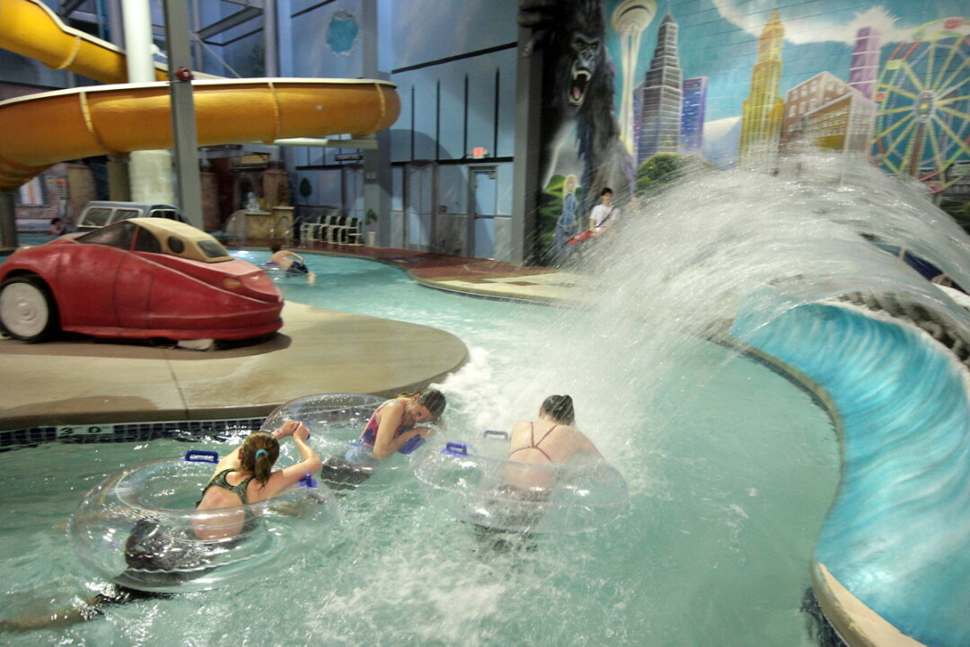 Lazy river? More like a &ldquo;crazy river,&rdquo; amiright?