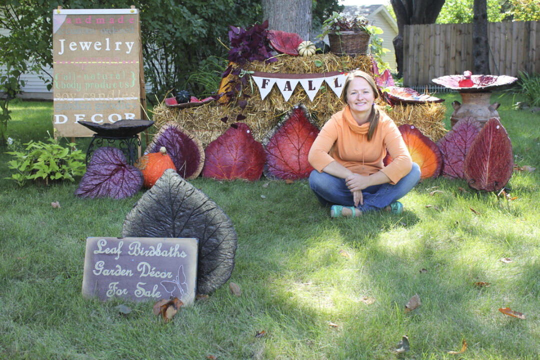 GROUNDED WITH ART. Artist Veronika Zazovsky is working to bring an art-focused market to Menomonie’s weekly Farmers Market, with a grand opening on May 21.