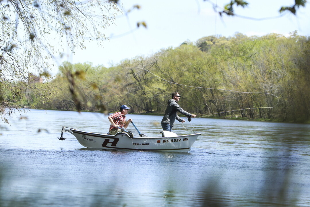 LOCAL CAST AWAY. Eau Claire Anglers, a new fishing guide service, promises to provide a positive experience whether you want to try fly or warm-water fishing.
