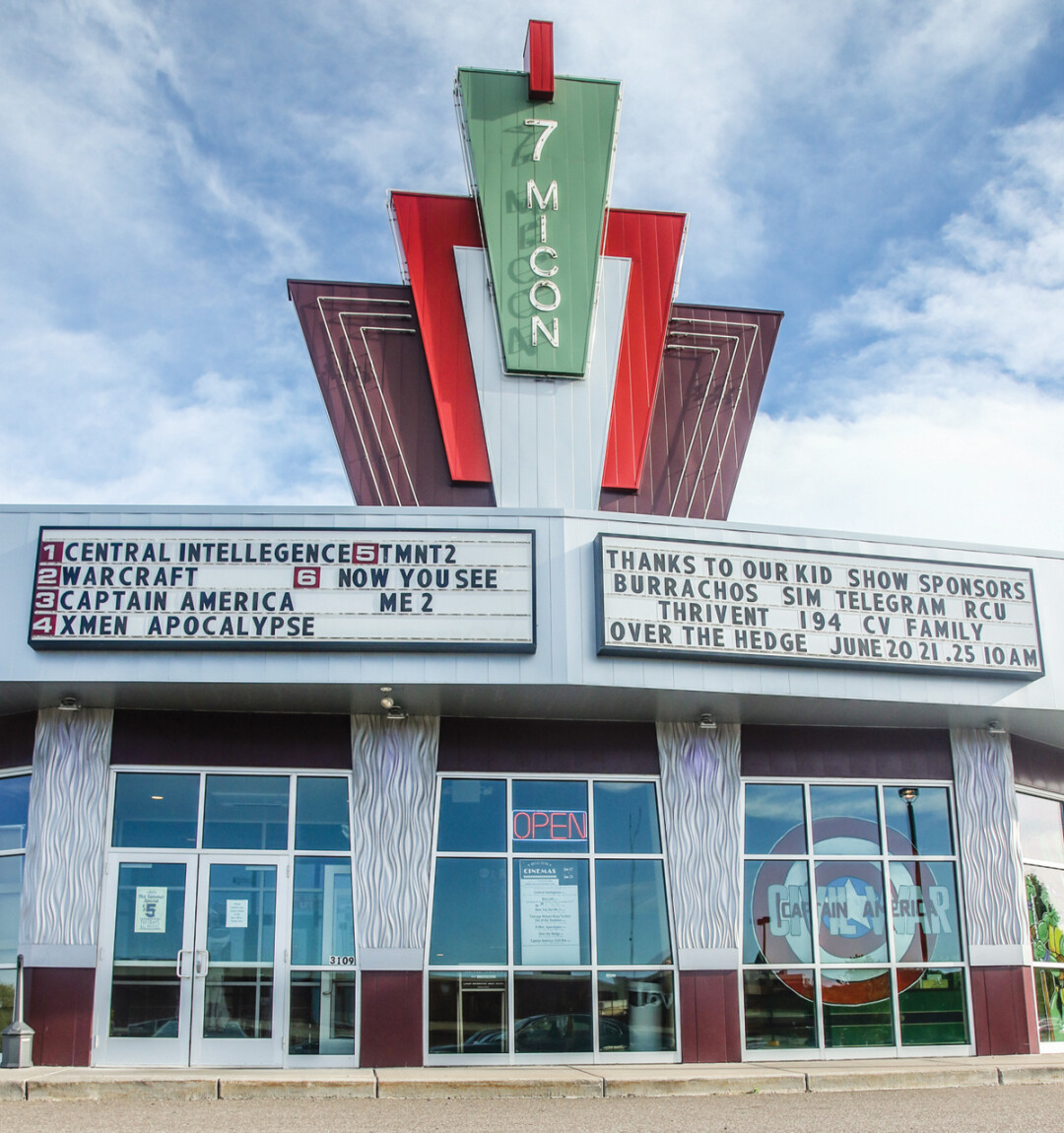 POPULAR MICON-ICS. Micon Cinemas’ seven-screen Eau Claire theater will see aesthetic upgrades this fall, including building out into the parking lot to add a bar area and sprucing up auditoriums.