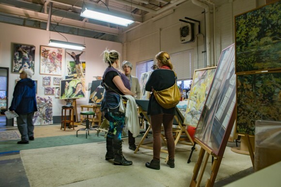At the 2016 Banbury Art Crawl attendees enjoyed art and craft vendors in addition to the fantastic studio tours. 