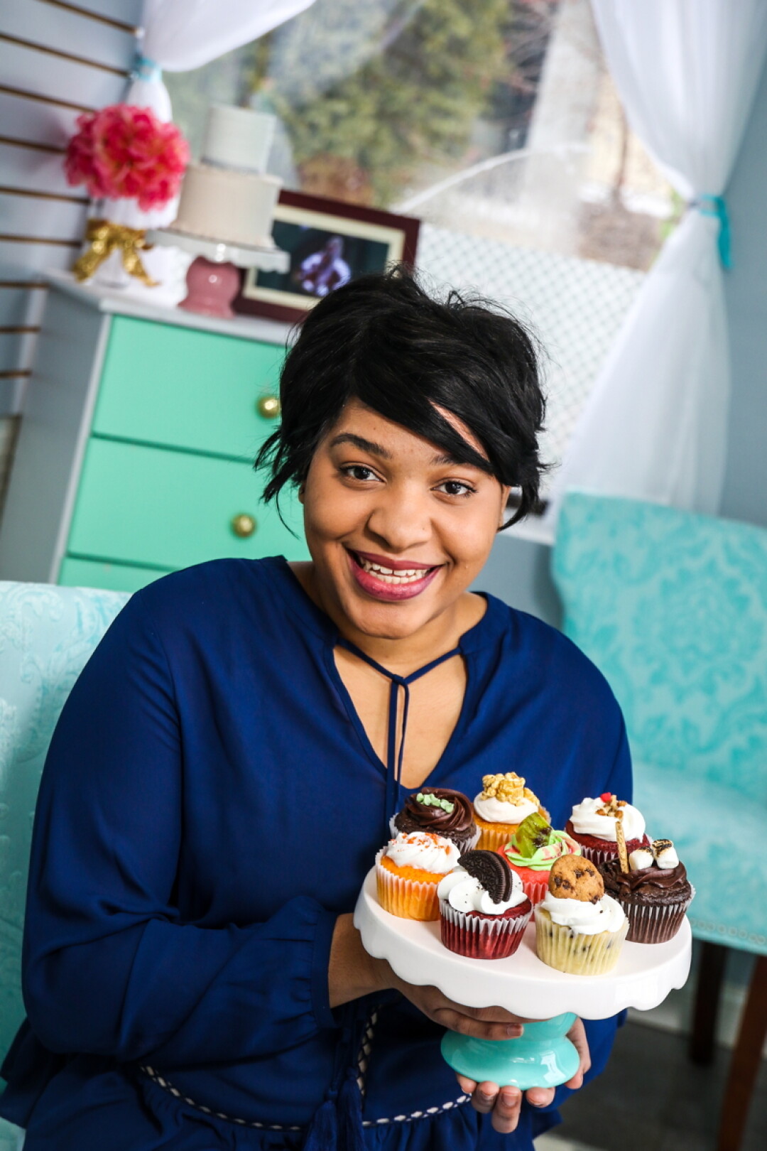 Farrah Miller recently opened her new cake shop, Chic Sweets By Farrah, at 310 Water St. in Eau Claire.
