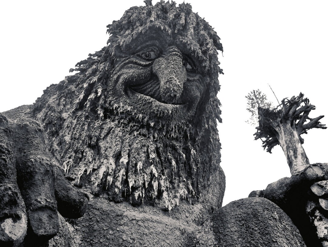 A giant troll stands guard at a Norwegian amusement park. <em>Image: Jan Hammershaug / Creative Commons</em>