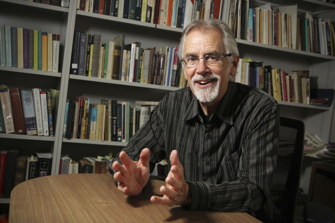 POETRY ON THE TABLE. Former Wisconsin poet laureate Max Garland has won the Brittingham Prize for Poetry and will have the winning manuscript published.