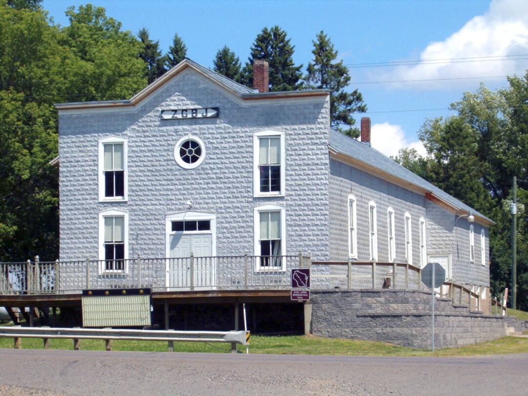 The Bohemian Hall was built outside Cadott in 1907