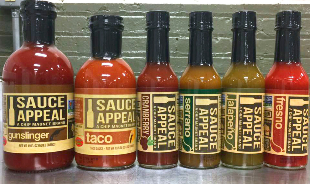 GET SAUCED. Sauce Appeal, from the makers of Chip Magnet Salsa, have 15 different delectable salsas available.