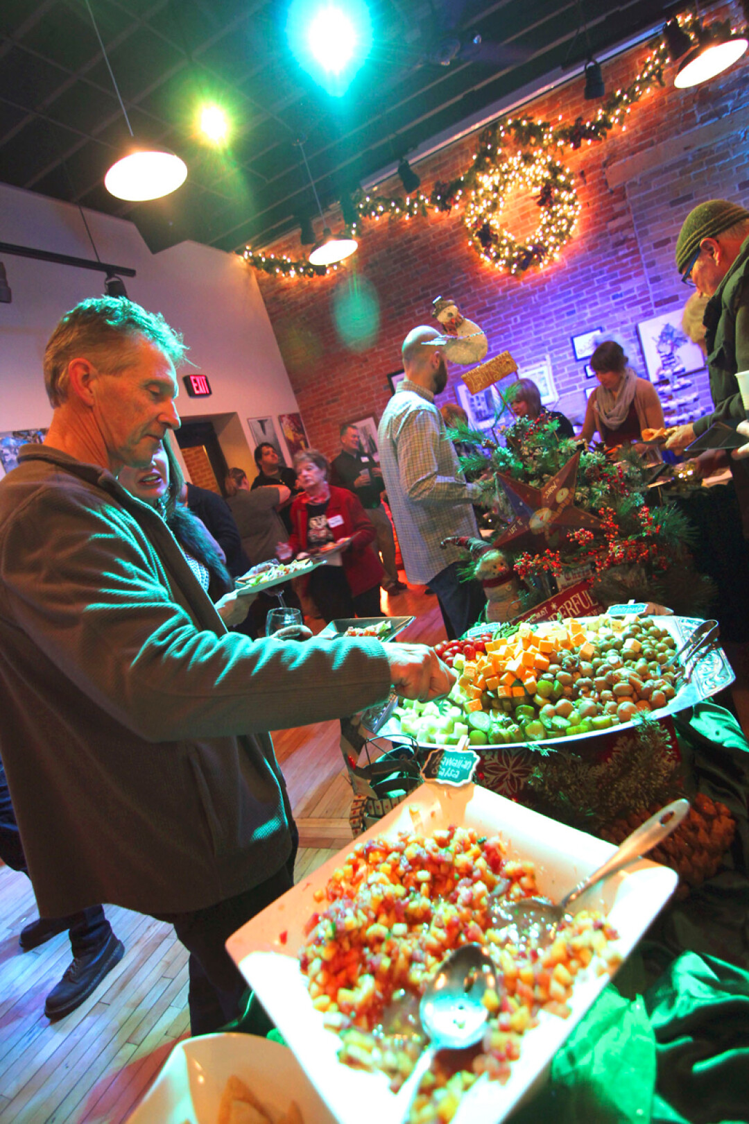 Holiday party catered by KP Katering