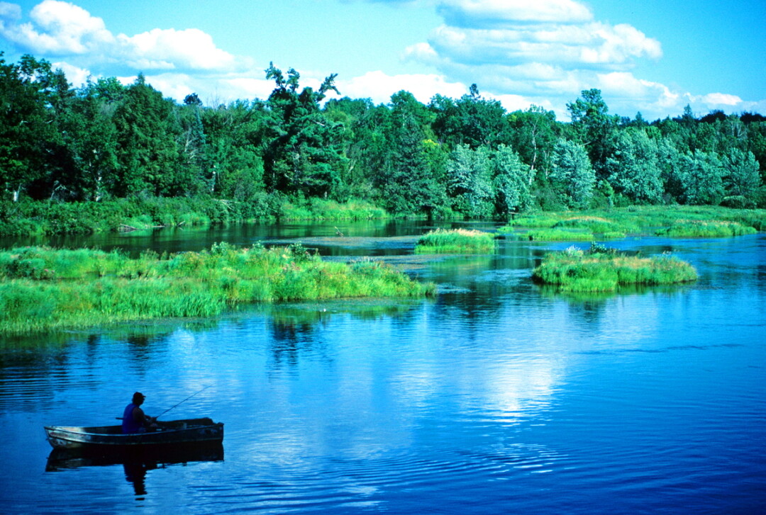 Fishing on the Flambeau River