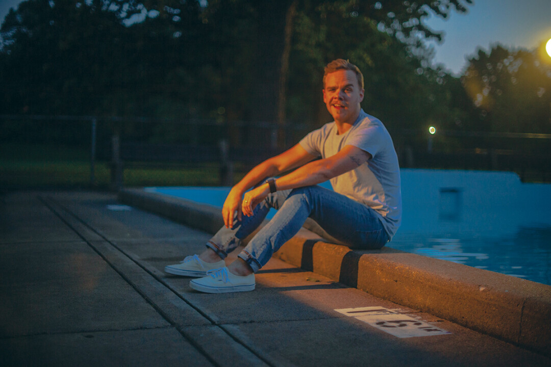 COOLIN’ AND POOLIN’. Graham McCullough is the brains behind a new pop project called Mounder, where he enlisted tons of notable musical friends for his debut EP.